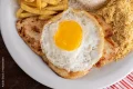 Fil de Frango Grelhado com ovo